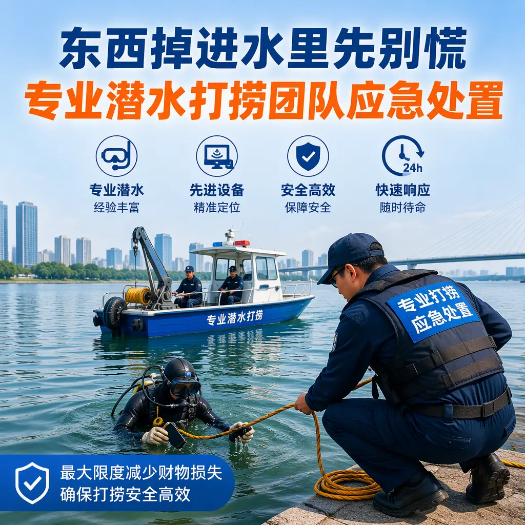 抚宁东西掉进水里先别慌，专业潜水打捞团队应急处置